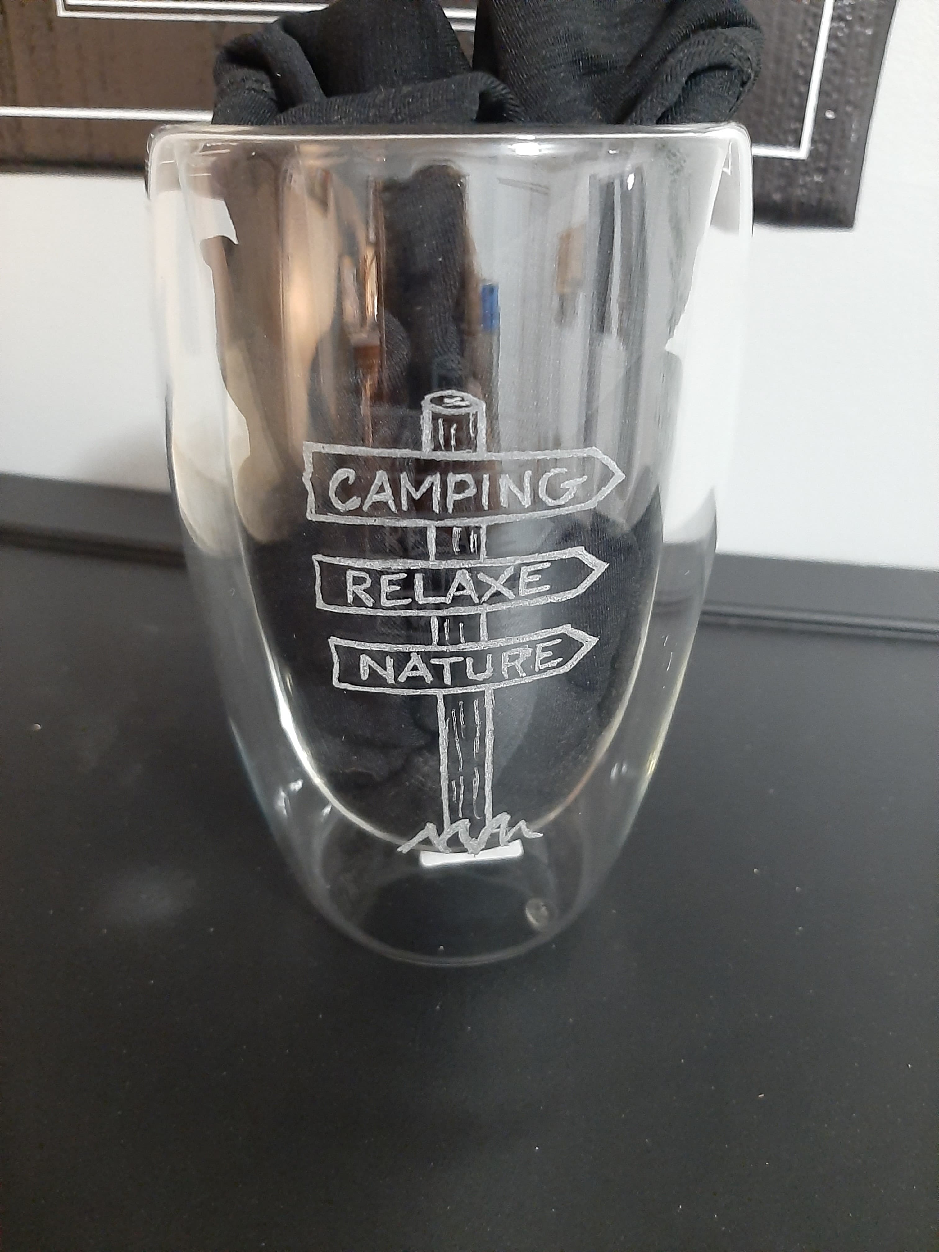 Verre Direction Camping