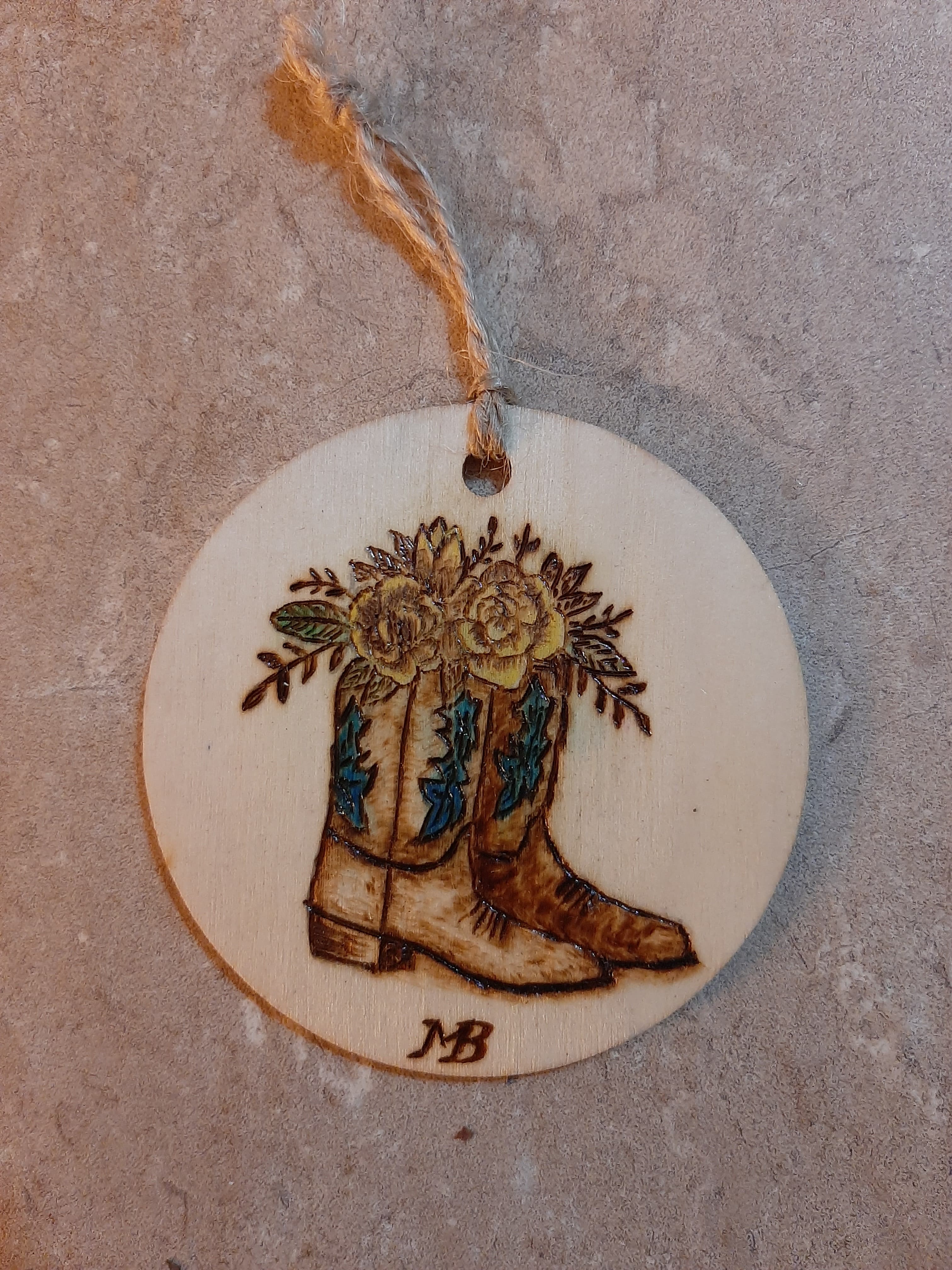 Bottes Cowgirl/Fleurs