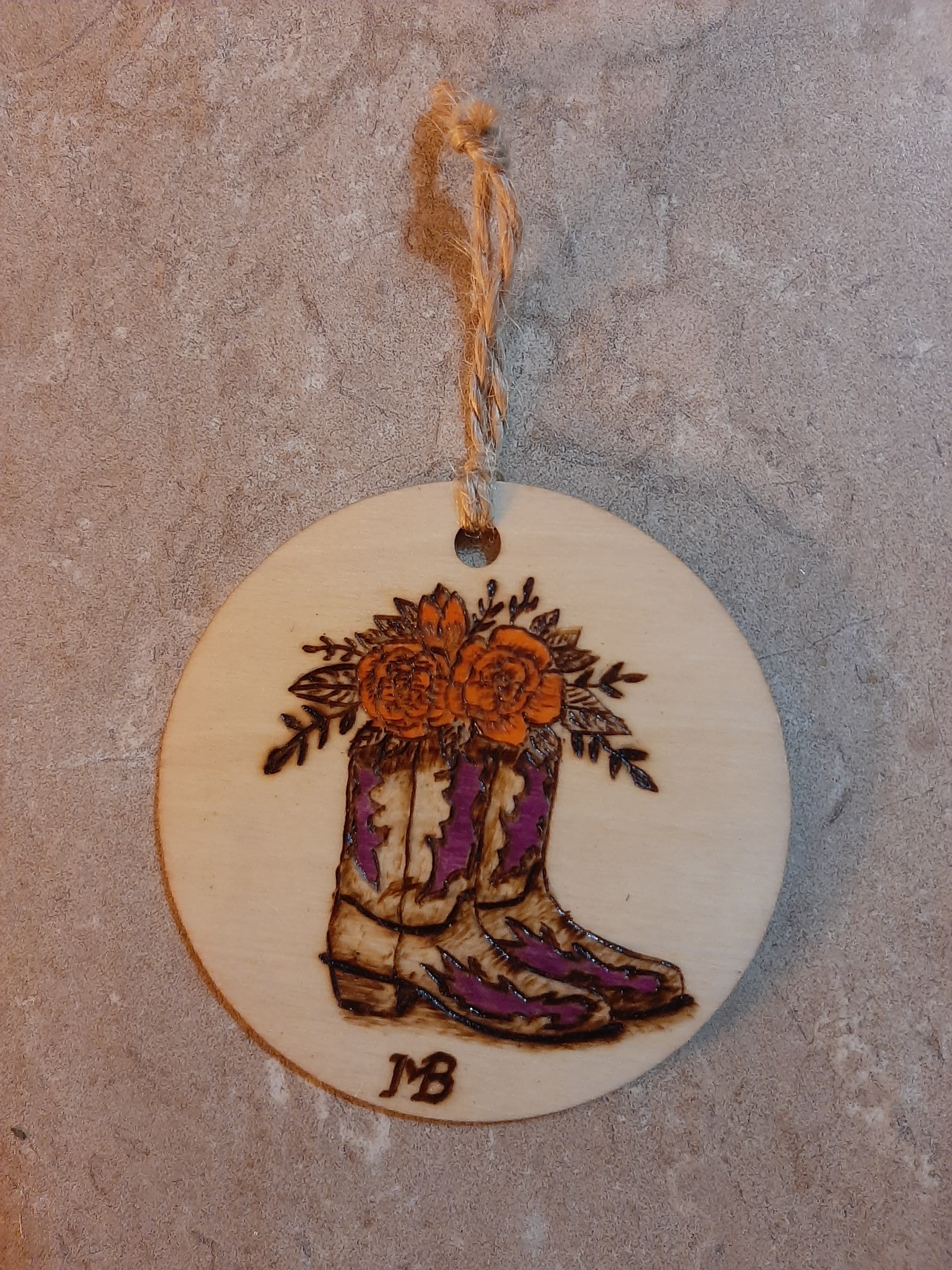Bottes Cowgirl/Fleurs