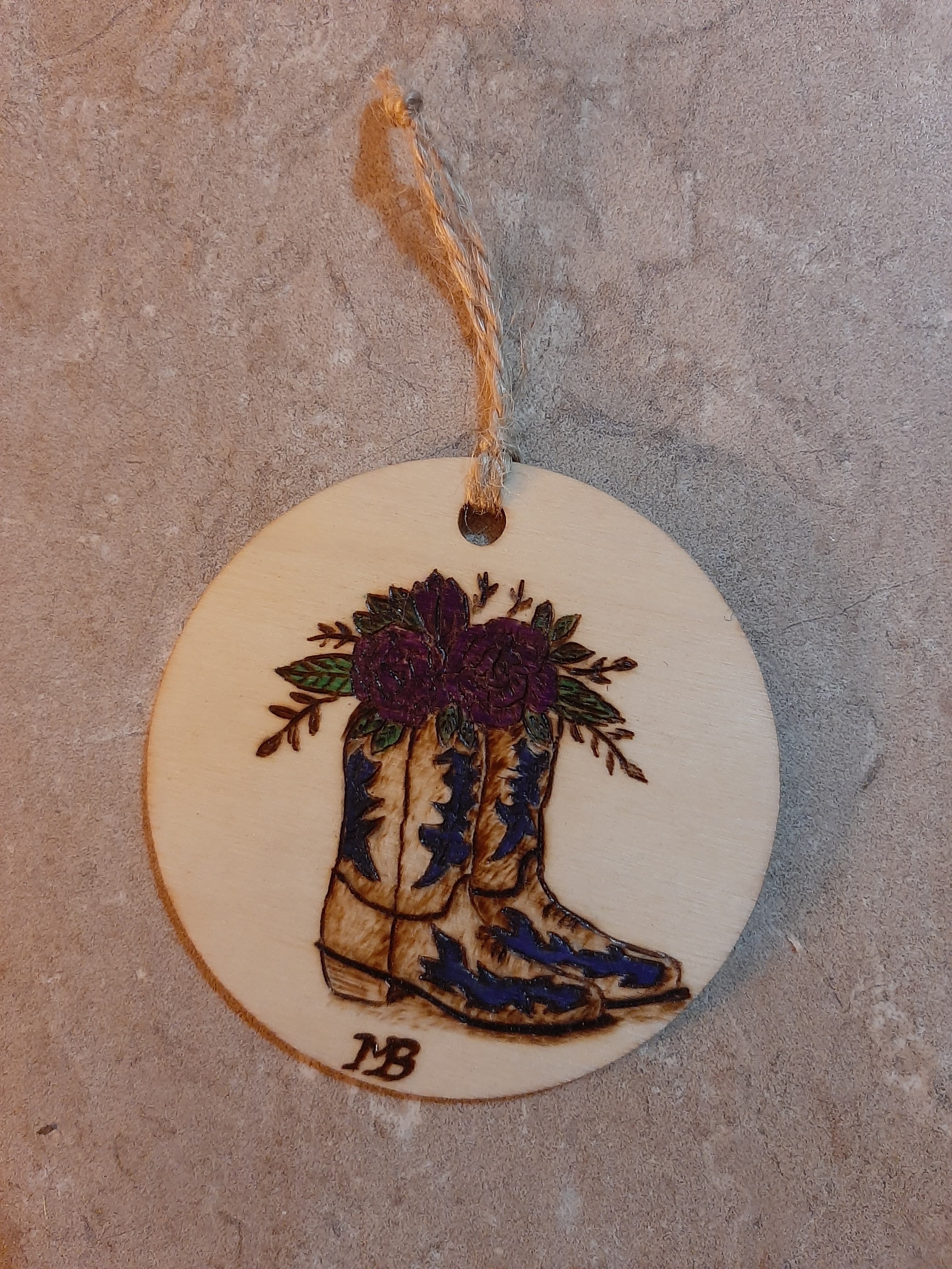 Bottes Cowgirl/Fleurs