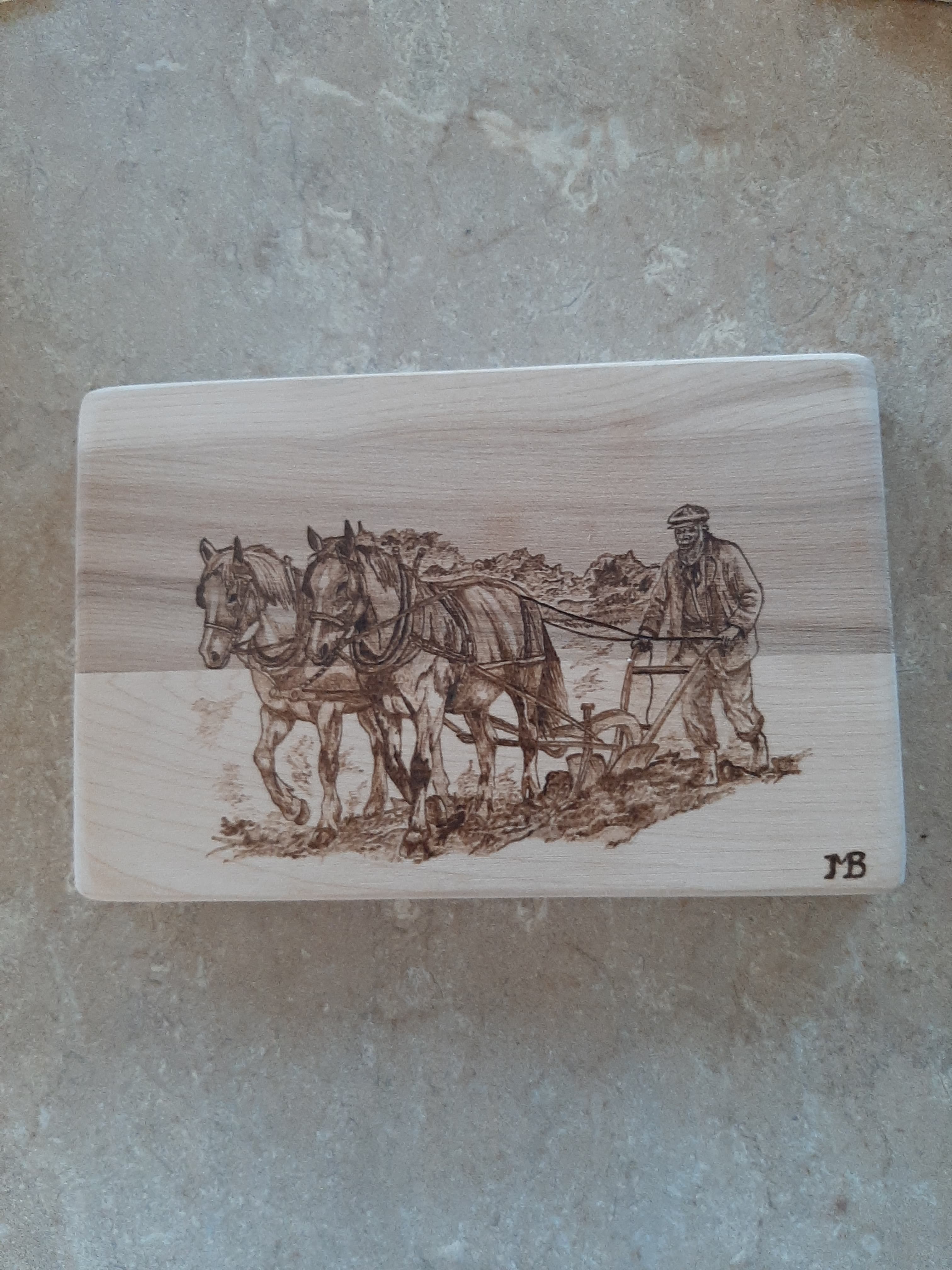 Chevaux de labour 