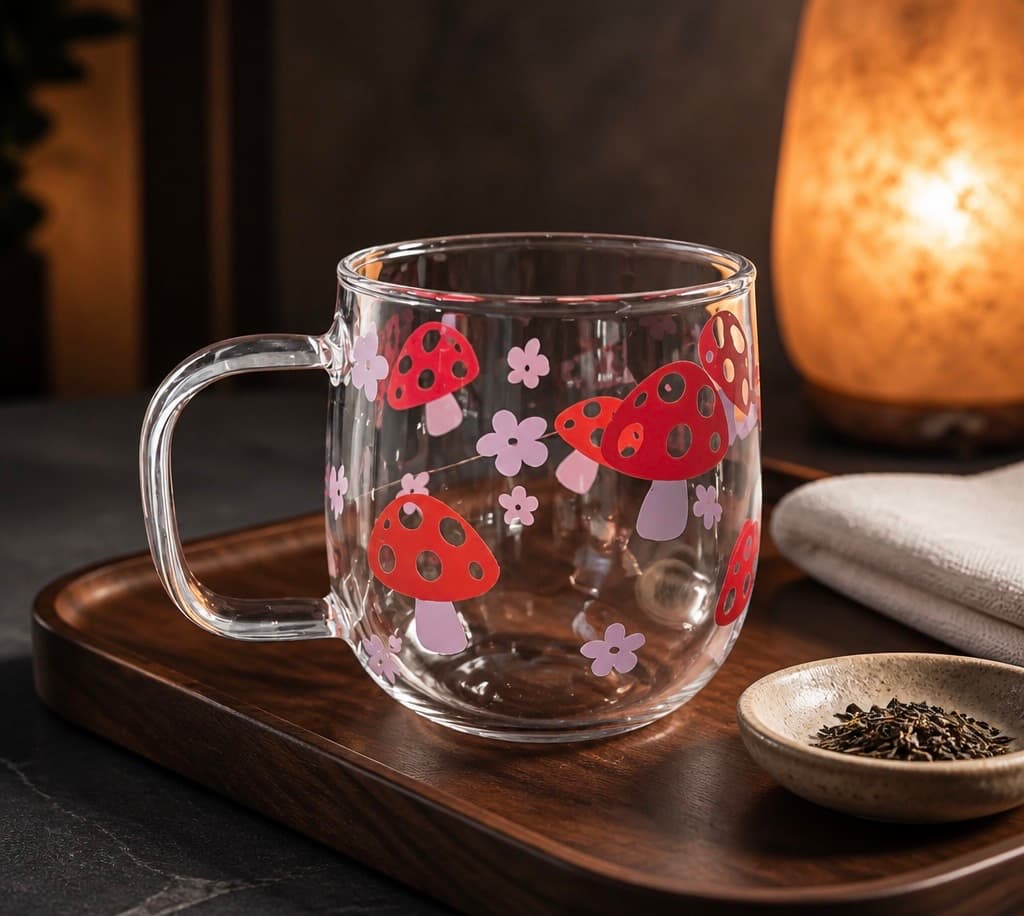 Tasse en verre double paroi 