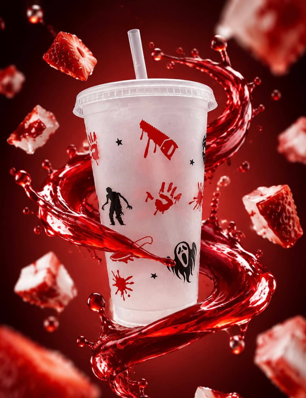 Verre  en plastique 