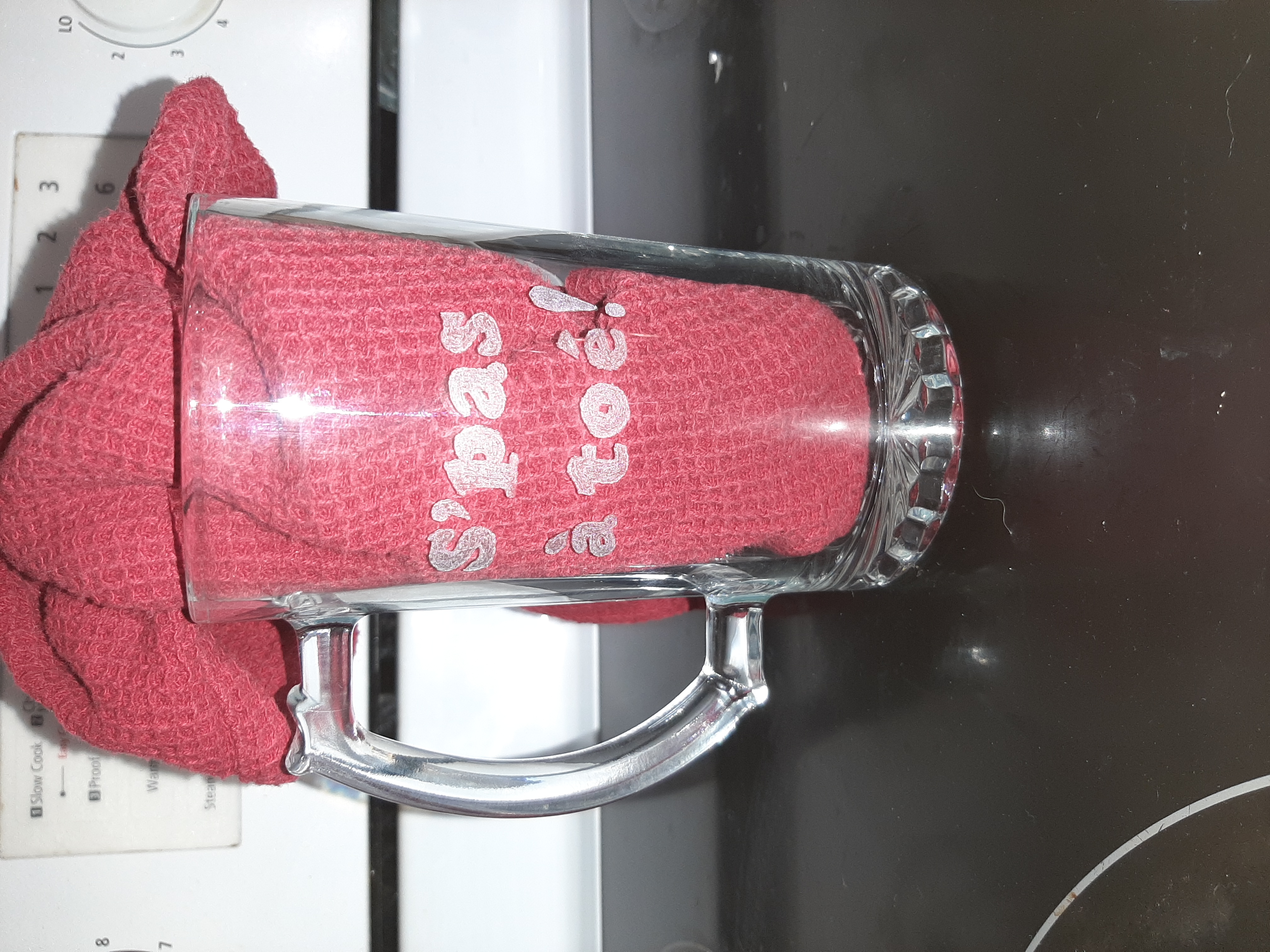 Bock de bière "S'pas à toé!"