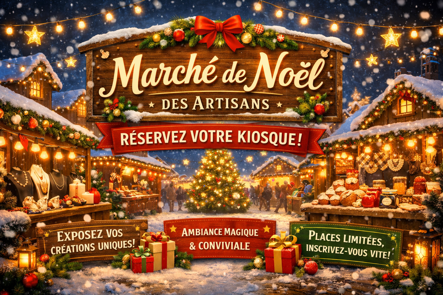 Marché de Noël Des Projets M&M